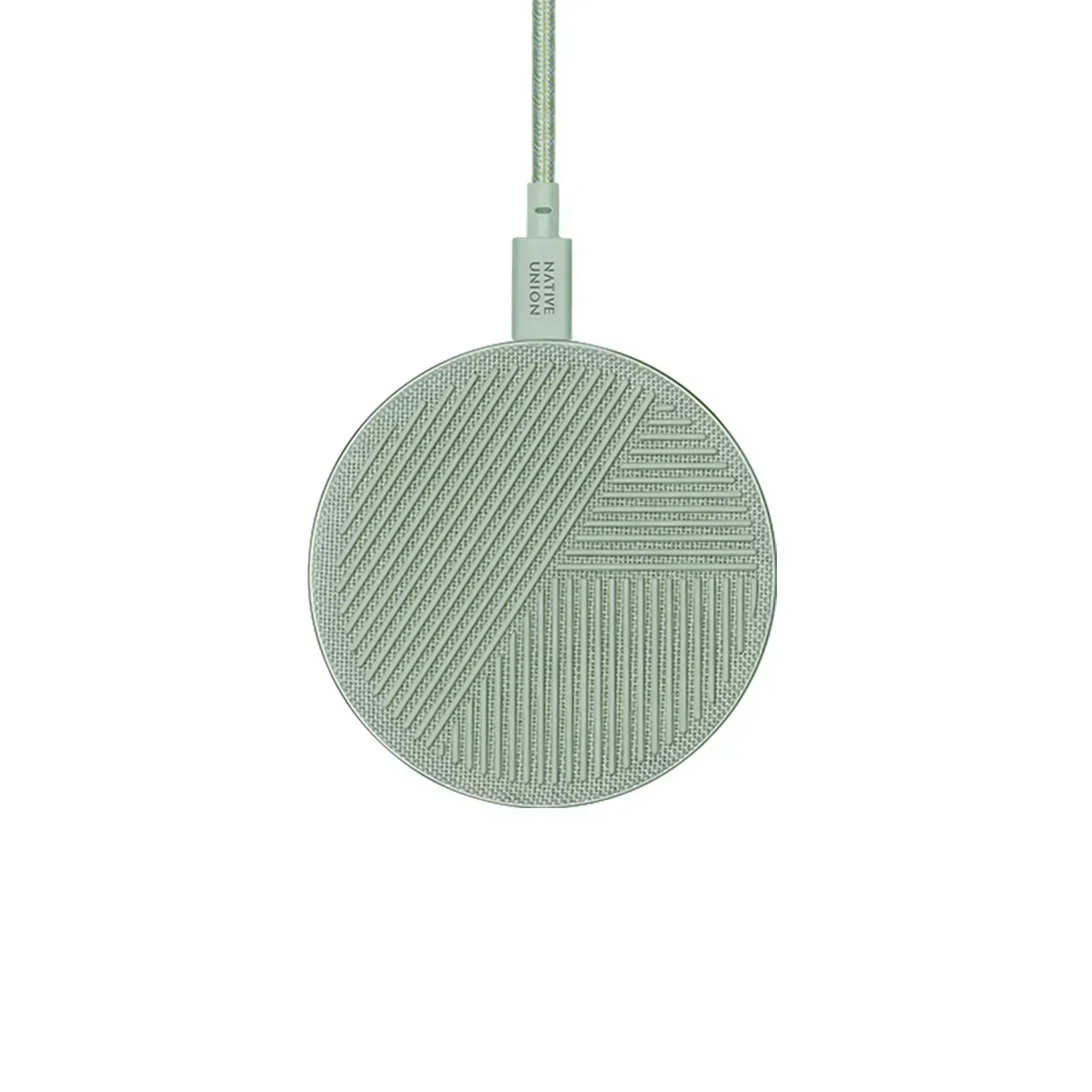 Native Union Drop Wireless Charger Fabric Sage (DROP-GRN-FB-NP)